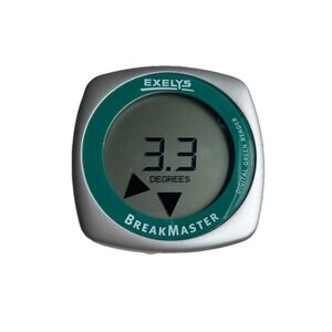 Exelys BreakMaster Digital Green Reader Golf Slope Tool w/ Case – Works Great
